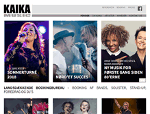 Tablet Screenshot of kaika.dk